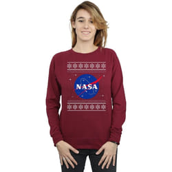 NASA - Sweat - Femme (Bordeaux)