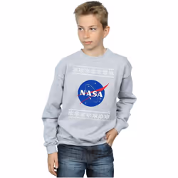 NASA - Sweat - Garçon (Gris chiné)