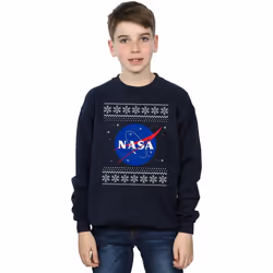 NASA - Sweat - Garçon (Bleu marine)