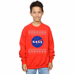 NASA - Sweat - Garçon (Rouge)