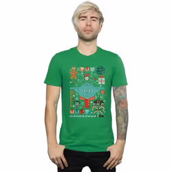 Star Wars - T-shirt - Homme (Vert vif)
