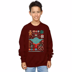 Star Wars - Sweat - Garçon (Bordeaux)