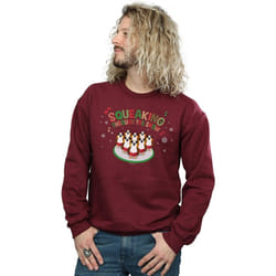 Star Wars - Sweat THE LAST JEDI SQUEAKING ROLLING THROUGH THE SNOW - Homme (Bordeaux)