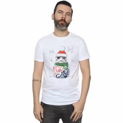 Star Wars - T-shirt UP TO SNOW GOOD - Homme (Blanc)