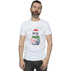 Star Wars - T-shirt UP TO SNOW GOOD - Homme (Blanc)