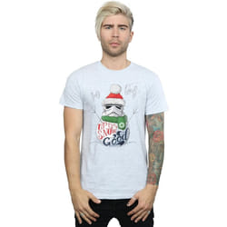 Star Wars - T-shirt UP TO SNOW GOOD - Homme (Gris chiné)