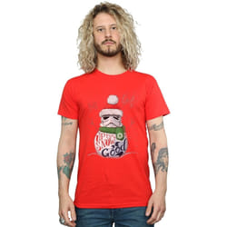 Star Wars - T-shirt UP TO SNOW GOOD - Homme (Rouge)