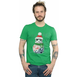 Star Wars - T-shirt UP TO SNOW GOOD - Homme (Vert vif)
