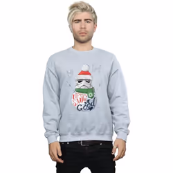 Star Wars - Sweat UP TO SNOW GOOD - Homme (Gris chiné)