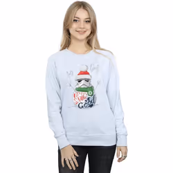 Star Wars - Sweat UP TO SNOW GOOD - Femme (Gris chiné)