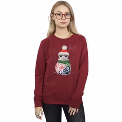 Star Wars - Sweat UP TO SNOW GOOD - Femme (Bordeaux)