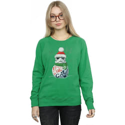 Star Wars - Sweat UP TO SNOW GOOD - Femme (Vert vif)