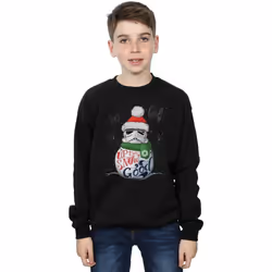 Star Wars - Sweat UP TO SNOW GOOD - Garçon (Noir)