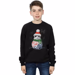 Star Wars - Sweat UP TO SNOW GOOD - Garçon (Noir)