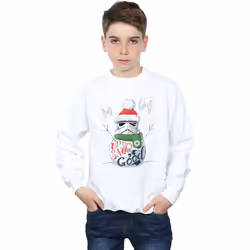 Star Wars - Sweat UP TO SNOW GOOD - Garçon (Blanc)