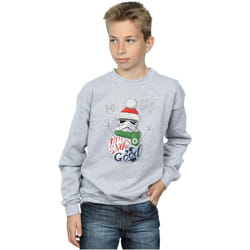 Star Wars - Sweat UP TO SNOW GOOD - Garçon (Gris chiné)