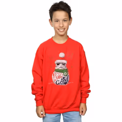 Star Wars - Sweat UP TO SNOW GOOD - Garçon (Rouge)