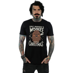 Star Wars - T-shirt WOOKIEE LITTLE - Homme (Noir)
