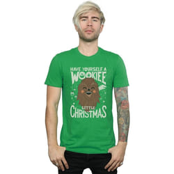 Star Wars - T-shirt WOOKIEE LITTLE - Homme (Vert vif)