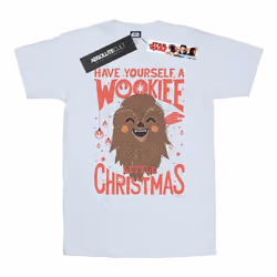 Star Wars - T-shirt WOOKIEE LITTLE - Femme (Blanc)