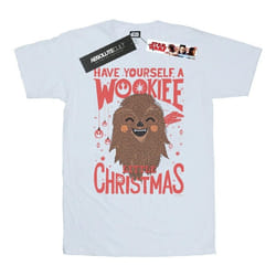 Star Wars - T-shirt WOOKIEE LITTLE - Femme (Blanc)