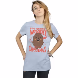 Star Wars - T-shirt WOOKIEE LITTLE - Femme (Gris chiné)