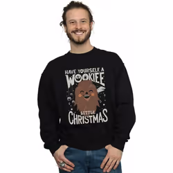 Star Wars - Sweat WOOKIEE LITTLE - Homme (Noir)