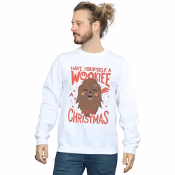 Star Wars - Sweat WOOKIEE LITTLE - Homme (Blanc)