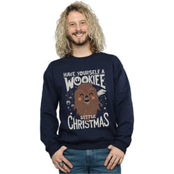 Star Wars - Sweat WOOKIEE LITTLE - Homme (Bleu marine)