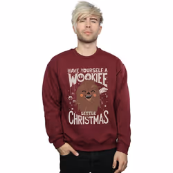 Star Wars - Sweat WOOKIEE LITTLE - Homme (Bordeaux)