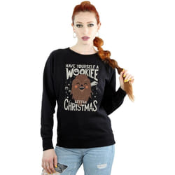 Star Wars - Sweat WOOKIEE LITTLE - Femme (Noir)