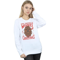 Star Wars - Sweat WOOKIEE LITTLE - Femme (Blanc)