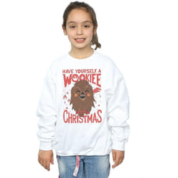 Star Wars - Sweat WOOKIEE LITTLE - Fille (Blanc)