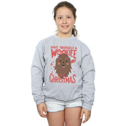 Star Wars - Sweat WOOKIEE LITTLE - Fille (Gris chiné)