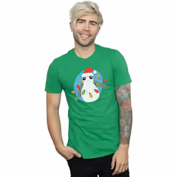 Star Wars - T-shirt THE LAST JEDI - Homme (Vert vif)
