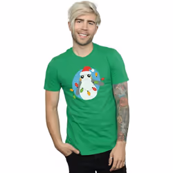 Star Wars - T-shirt THE LAST JEDI - Homme (Vert vif)