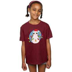 Star Wars - T-shirt THE LAST JEDI - Fille (Bordeaux)