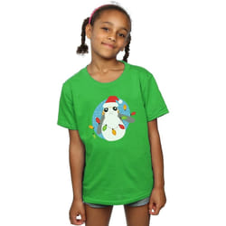 Star Wars - T-shirt THE LAST JEDI - Fille (Vert vif)