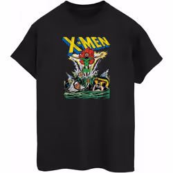 Marvel - T-shirt X-MEN ENTER THE PHOENIX - Femme (Noir)