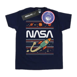 NASA - T-shirt - Homme (Bleu marine)