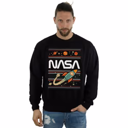 NASA - Sweat - Homme (Noir)