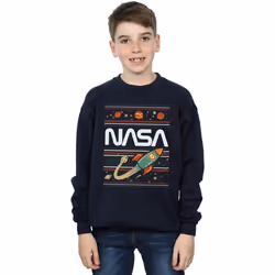NASA - Sweat - Garçon (Bleu marine)