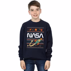 NASA - Sweat - Garçon (Bleu marine)