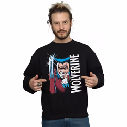 Marvel - Sweat X-MEN COME HERE - Homme (Noir)