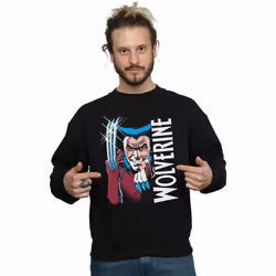 Marvel - Sweat X-MEN COME HERE - Homme (Noir)