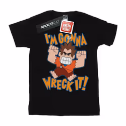 Disney - T-shirt WRECK IT RALPH I'M GONNA WRECK IT - Femme (Noir)