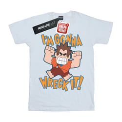 Disney - T-shirt WRECK IT RALPH I'M GONNA WRECK IT - Femme (Blanc)