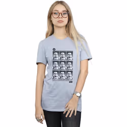 Star Wars - T-shirt - Femme (Gris chiné)