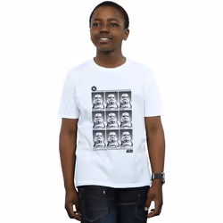 Star Wars - T-shirt - Garçon (Blanc)