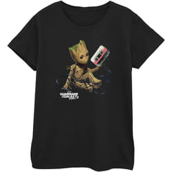 Marvel - T-shirt GUARDIANS OF THE GALAXY - Femme (Noir)
